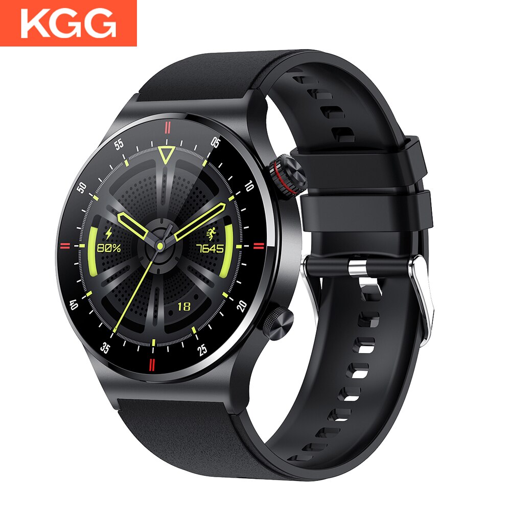 QW33 Ʈ ġ  ȭ NFC ECG + PPG   ȸ ư  ƮϽ Smartwatch ȵ̵ IOS